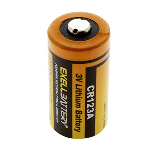 (100-Pack) 3.0V Exell Eb-Cr123A Lithium Battery | Highest Capacity On The Market 1700Mah| Replaces Dl123A, El123Ap, Sf123A, Dl123, Dl123A, Dl123A2, El123, El123A, El123Ap, Vl123A, 123-Sanyo, 5018Lc #TOP6