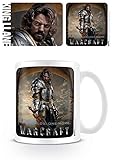 Ideal como regalo. Warcraft King Llane - Taza (cerámica, 7,9 x 11 x 9,3 cm), Multicolor