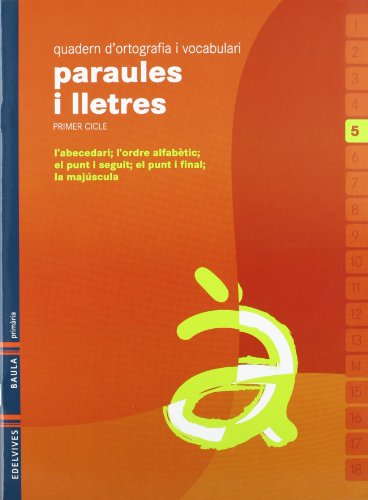 Portada de Quadern 5 d`ortografia i vocabulari