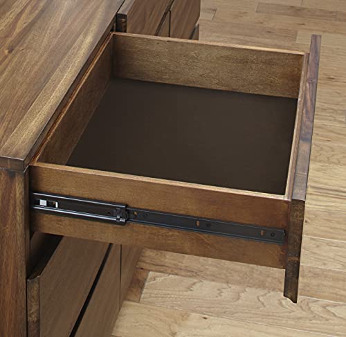 Modus Furniture Ocean Solid Wood 6-Drawer Dresser, Natural Sengon #TOP4