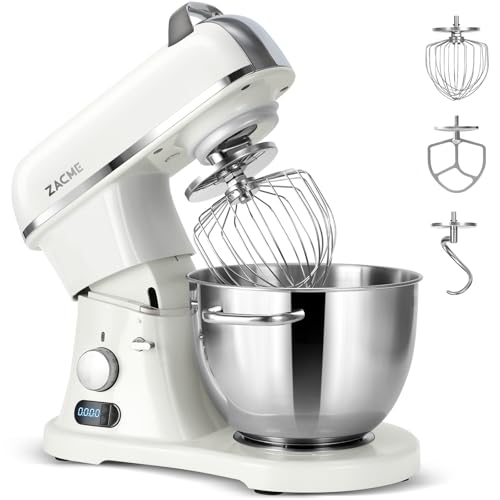 ZACME 8.4QT Commercial Stand Mixer with Accessories