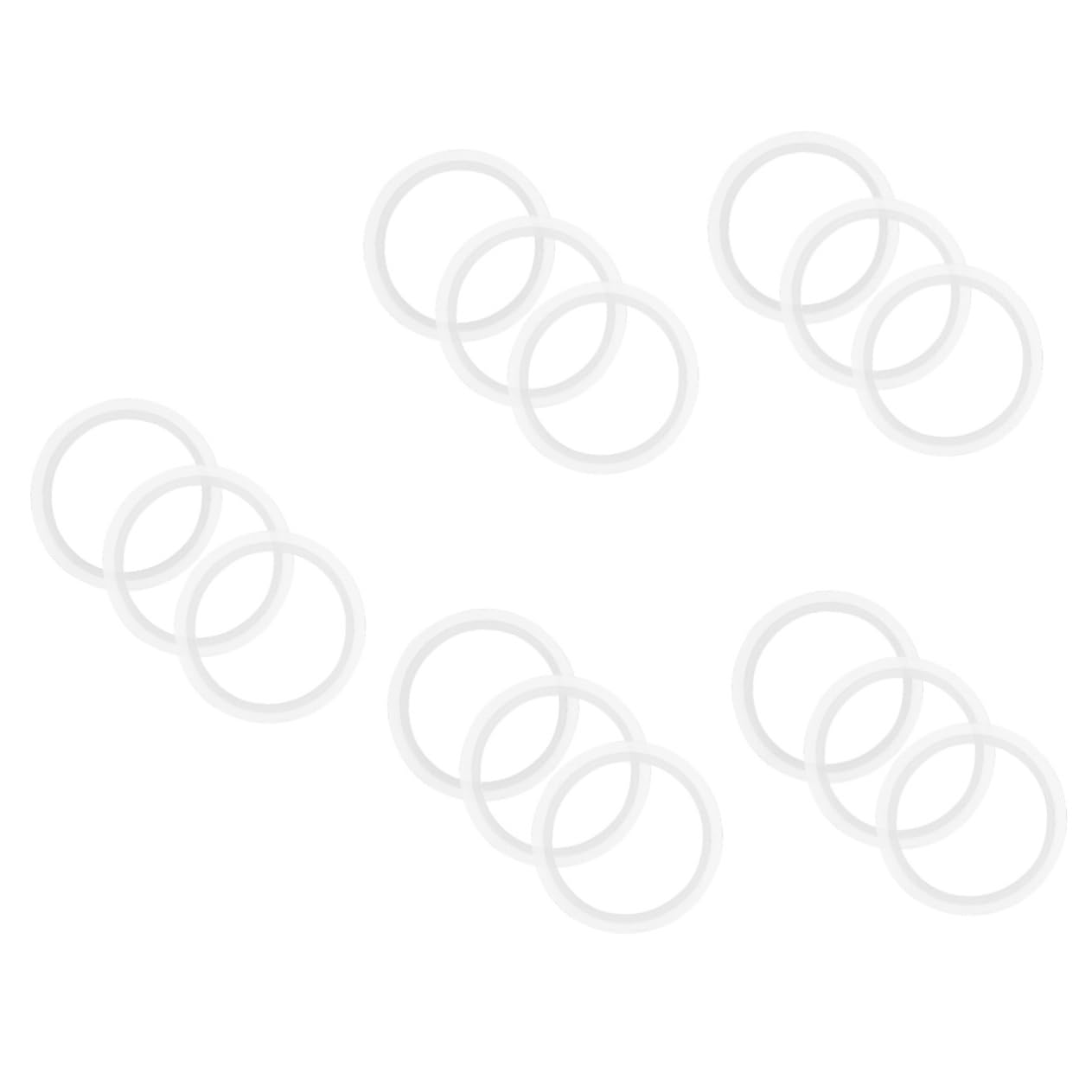 SHINEOFI 5 Set Guarnizioni Gomma Per Riparazioni Facili E Pratiche Accessorio Per Bagno Durevoli 3 Pezzi*5