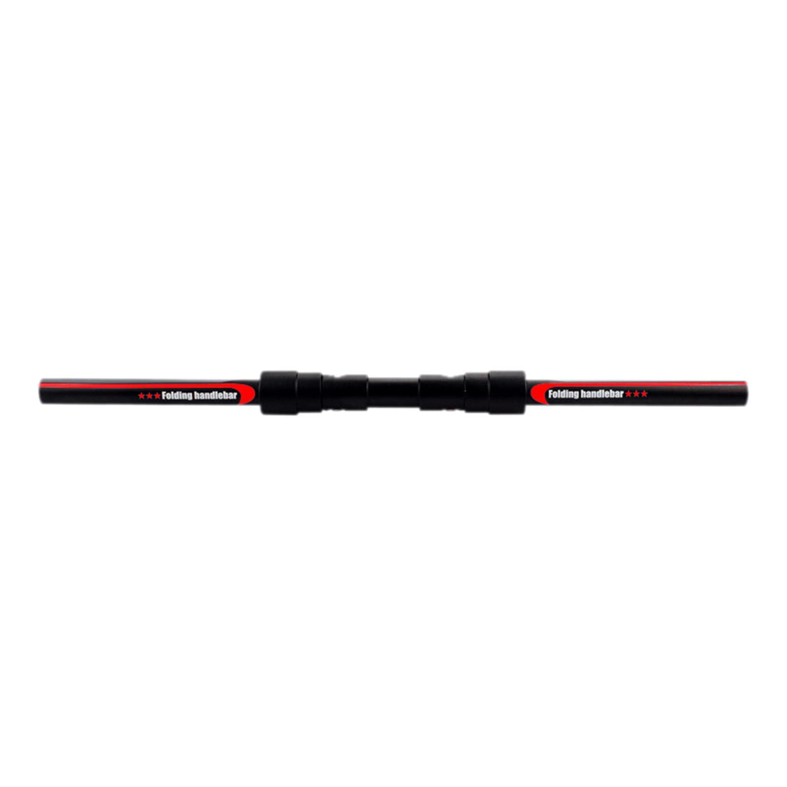 Guidon pliable pour vélo de course et scooter Rouge 660 mm