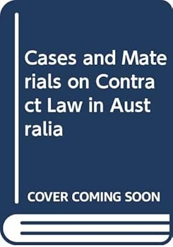 Paperback Cases and materials on contract law in Australia Book
