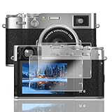 AQXNG 対応 FUJIFILM X100VI / X100V / X-T5 / X-T4 / X-E4 保護フィルム ガラスフィルム 【2枚セット】 X100VI 用の フィルム 強化ガラス 画面保護 カバー 日本旭硝子製 硬度9H 耐衝撃 飛散防止 気泡ゼロ 貼り付け簡単 X100VI 用の アクセサリー