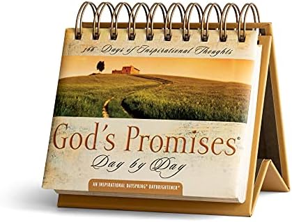DaySpring Flip Calendar - God's Promises Day by Day - 77872 , Brown