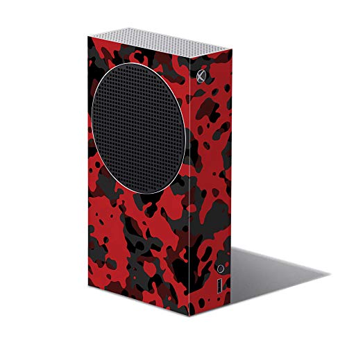MightySkins Skin Compatible with Xbox Series S - Red Modern Camo | Protective, Durable, and Unique Vinyl Decal wrap Cover | Easy to Apply, Remove, and Change Styles | Made in The USA