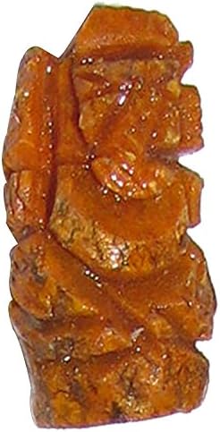 Omkar Handcrafted Natural Small Haldi Ganesh Real Haridra Ganapati A1123-01