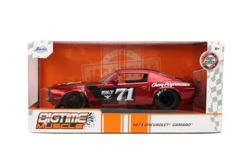 Jada Toys Bigtime Muscle 1:24 Chevy Camaro rojo miniatura 2