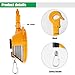 YJINGRUI Retractable Spring Balancer 1~3kg(2.2~6.6lbs) Hanging Tool Spring Balancer Balancer Retractor 1.5m Wire Rope Hanging Holding Equipment