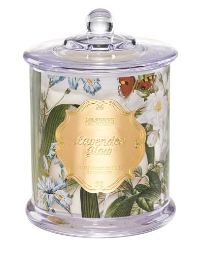 M&SENSE Lavender Candles for Home Scented, Organic Soy Candles with