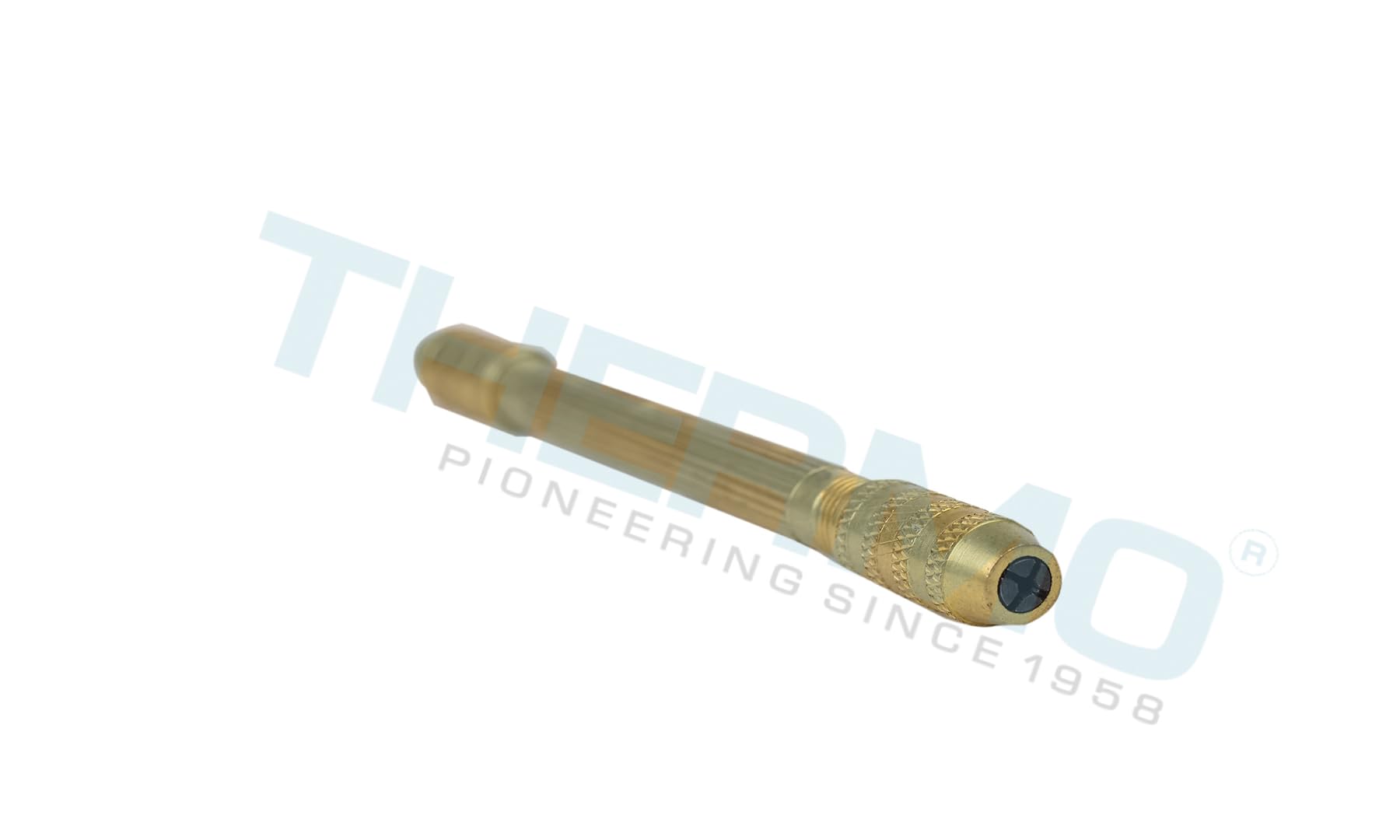 Thermo Pin Vise with 2 Collets (0–2.5mm) – Ideal for Jewelry Making, Watch Repair, Beading, Carving & Hobby Use. Made of Brass - Made in Bharat -(5 Pieces) 1