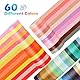 TNEDFOD 60 Rollen Washi Tapes, buntes Klebeband für Malerpapier, zum Basteln, Dekorieren, Spaß für Kinder