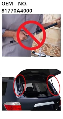 Support de levage de coffre pour charger facilement votre Kia Carens IV 2013 - 3
