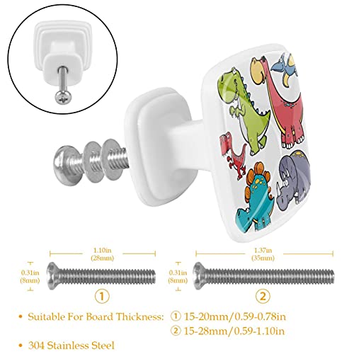 Boutons de traction dinosaure pour décorer la commode bébé - 4