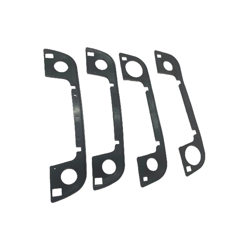 Juego 4 Juntas Goma Tirador Exterior Puerta BMW | Compatible E36, E34, E32, Z3 | Repuesto 51218122441