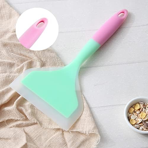 Beef Meat Egg Scraper Silicone Spatulas Cooking Cake Non-Stick Wide Pizza Shovel Heat-Resistant Turners Tools Kitchen (WEIDONGLING001)