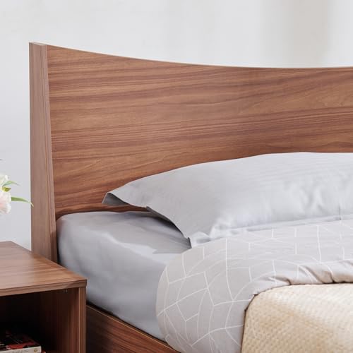 Image of Home Centre | Helios Alton | Engineered Wood | Box Storage | Queen Beds | Walnut | 1 Year Warranty