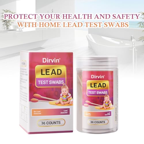 Dirvin Lead Testing Kit, Results in 30 Seconds Home Use Lead Paint Test Kit by Dirvin - Used condition - Image 6