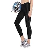 Santic Pantaloni Ciclismo Donna Imbottiti Pantaloni Ciclista Donna Pantaloni Bicicletta Imbottiti per Donna EU XL