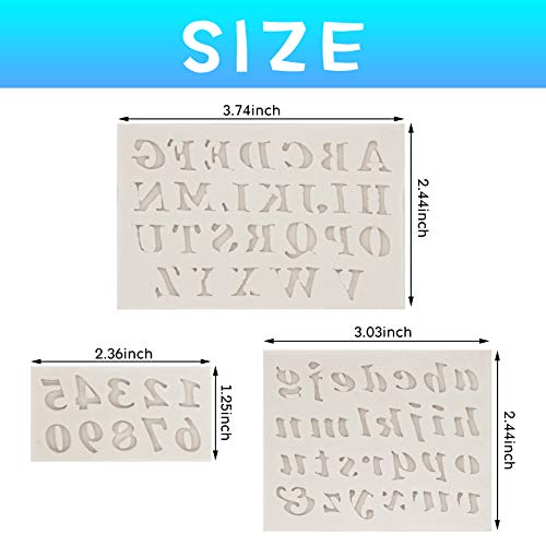 IHUIXINHE 3 Pezzi Stampi in Silicone Resina