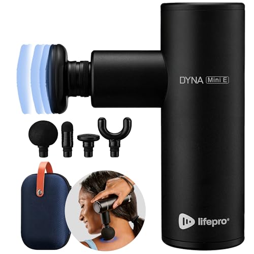 Lifepro Percussion Massage Gun – Quiet, Portable Deep-Tissue Recovery