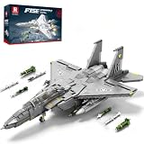 Reobrix F-15E Fighter Jet Building Sets Strike Eagle Military Plane Model