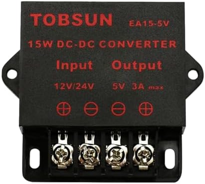 DC Converter Step Down Regulator 5V Regulated Power Supplies Transformer Converter (5V 3A 15W)