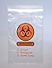 6 x 9, 3 WALL-BIOHAZARD SPECIMEN BAGS, 2.0 MIL, 1000 /CASE, PRINT- 