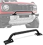 WOZUA Safari Bull Bar Steel Bolt-On Grille Brush Guard for Ford Bronco 2021 2022 2023 Accessory (with Modular Front Bumper ONLY)