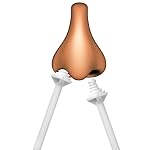 OAKEER Nose Wax Sticks - 60 Pcs Nose Wax Applicators for Nostril Nasal Cleaning Ear Hair Removal, User-Friendly & Safe, Premium ABS, Non-Toxic, Effective Depilation