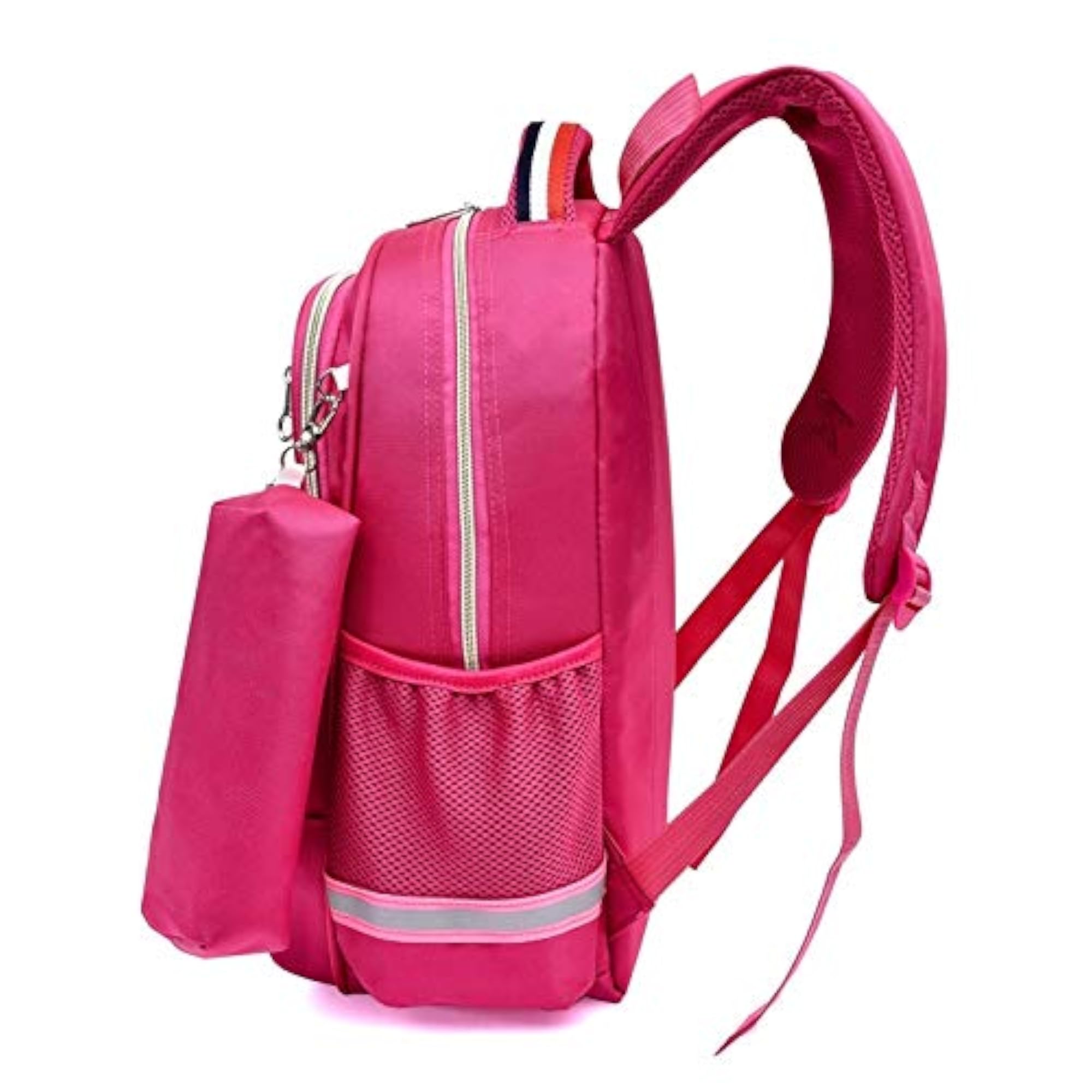 Lovely Double Shoulders School Bag with Pen Bag, Black