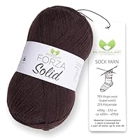 Opal Sockenwolle Uni Farben - 4fach - 100g - Stumpfwolle Stricken Wolle