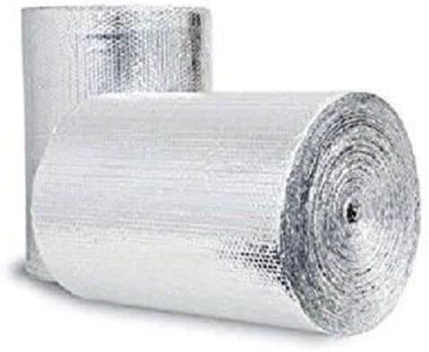 500SQFT Double Bubble 1/4inch Thick Radiant Barrier Insulation Foil 48" x 125ft