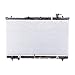 TYC 2389 Compatible with Hyundai Santa Fe 1-Row Plastic Aluminum Replacement Radiator