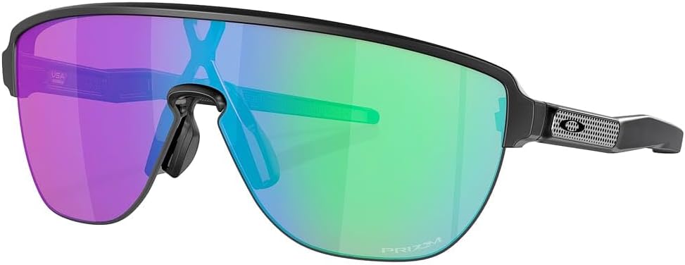 OAKLEY Corridor サングラス プリズムOO9248A-4780 Corridor Prizm Ruby Lenses, Matte Celeste Frame Sunglasses