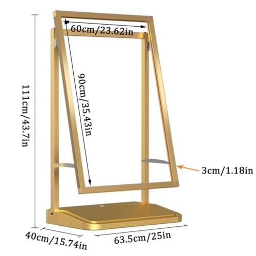 Support d'affiche de mariage stable pour éviter les chutes en extérieur - 3