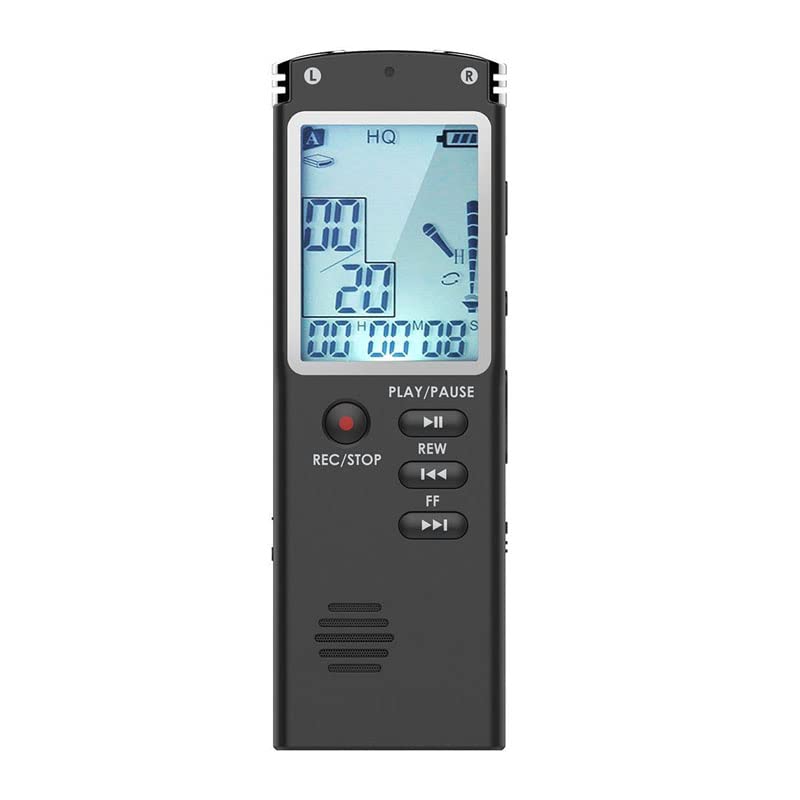 32GB Digital Voice Recorder for Lectures Meetings Voice Activated Recording Device Audio Recorder with Playback