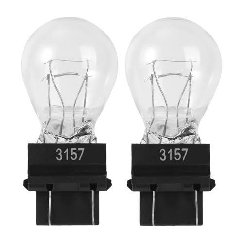 BTFO 2 Stk 3157 Rücklichtbirnen, Halogen Autobirnen für Blinker Brems Rück Rückfahr und Positionslichtersatz für die Meisten Autos