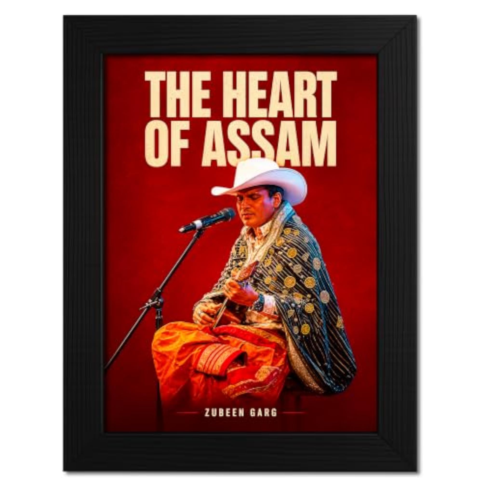 Zubeen Garg Poster, Legendary Singer Wall Decor