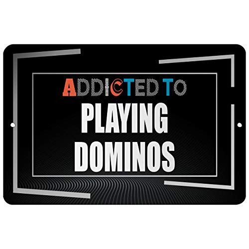 Makoroni - Addicted to Playing Dominos Street Sign