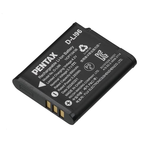 �y���^�b�N�XPENTAX ���`�E���C�I���o�b�e���[ D-LI96 �y�Ή��J���� WG-1000�z 35289