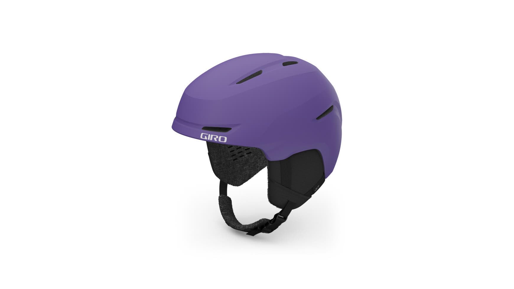 Giro Spur Kids Ski Helmet - Snowboard Helmet for Boys & Girls - Matte Purple - S (52-55.5cm)