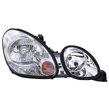 CarLights360 For 1998 1999 2000 Lexus GS300 Headlight Passenger Side w/Bulbs | Replacement For LX2503109 | 81110-3A020