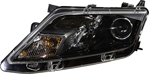Evan-Fischer Headlight Assembly Compatible with 2010-2012 Ford Fusion Halogen CAPA Driver Side