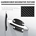 16PCS Car Door Handle Protector/Car Door Edge Guards/Side Mirror Rain Guard,Anti-Collision Cars Doors Handle Scratch Protector Carbon Fiber Texture,Self-Adhesive Cars Handles Protectors