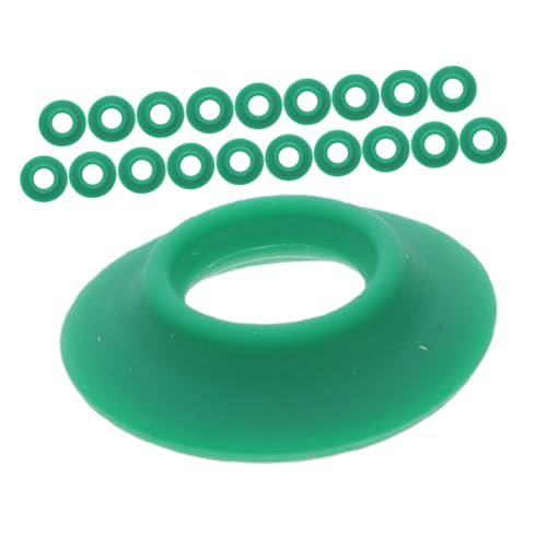 BEBEMOKO Shaker Bottle Gasket Replacement 20pcs Silicone Sealing Ring Leak-proof Cap Seal for Beer and Water Bottles