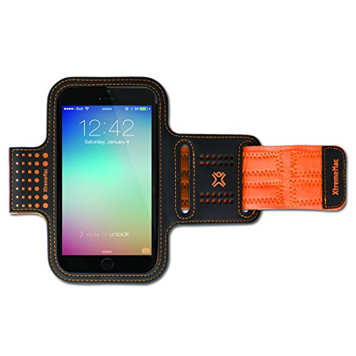 Sportwrap Fascia Da Braccio Per Apple Iphone Galaxy S5 Accessorio Per Cellulare Smartphone arancione