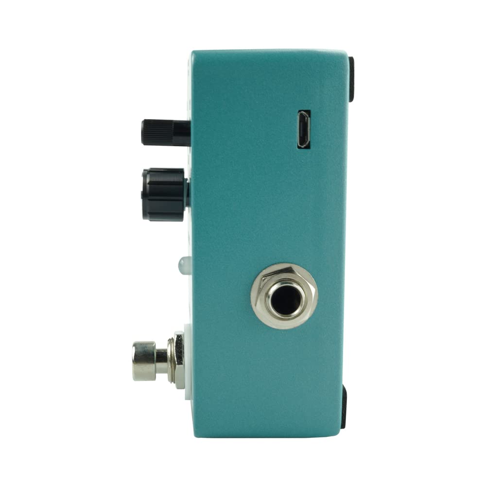 M-Vave DR - Pedale riverbero digitale per chitarra elettrica – Pedale effetto riverbero compatto con True Bypass per sonorità ambient, studio e performance dal vivo