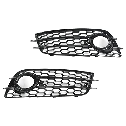 Grille Phare Antibrouillard B8 S4 Pare-chocs Avant Calandre Noir Mat ABS Référence 8K0807681C01C